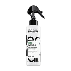 Texturizing beach waves spray bottle with black trigger nozzle, white label
