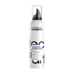 Hair styling spray bottle, white bottle with black cap and nozzle