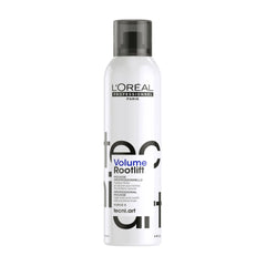 L'Oreal Tecni.Art Volume Rootlift mousse bottle, 250 ml, clear white bottle with black cap