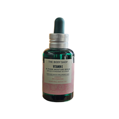 The Body Shop Vitamin E bi-phase serum bottle with dropper, 30 mL