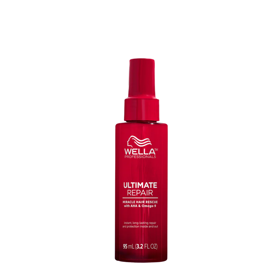 Wella Professionals Ultimate Repair hair rescue bottle, red with cap