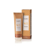 Wondher Hypnotic Blonde brightening conditioner, orange patterned box and bottle