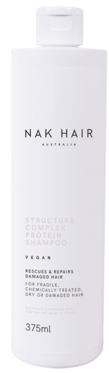 NAK Hair Structure Complex Shampoo 375ml - Kess Hair and Beauty