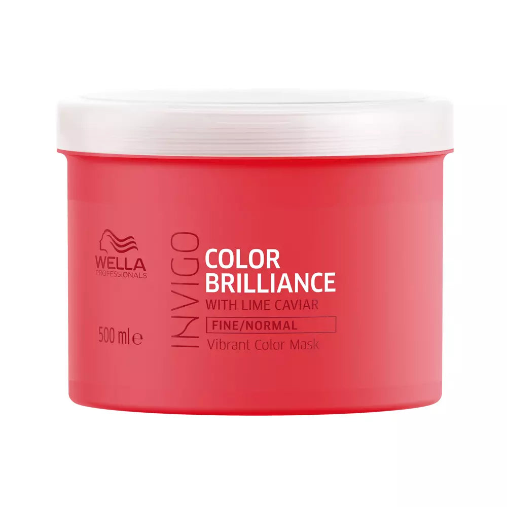 Vibrant color mask tub, Wella Professionals Invigo Color Brilliance, 500 ml.
