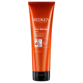 Redken frizz dismiss masque hair mask tube, orange with flip-top cap