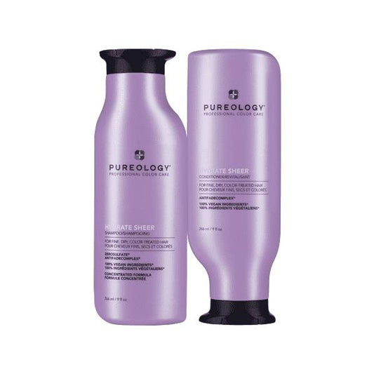 Pureology HYDRATE SHEER Shampoo & Conditioner Bundle - Kess Hair and Beauty