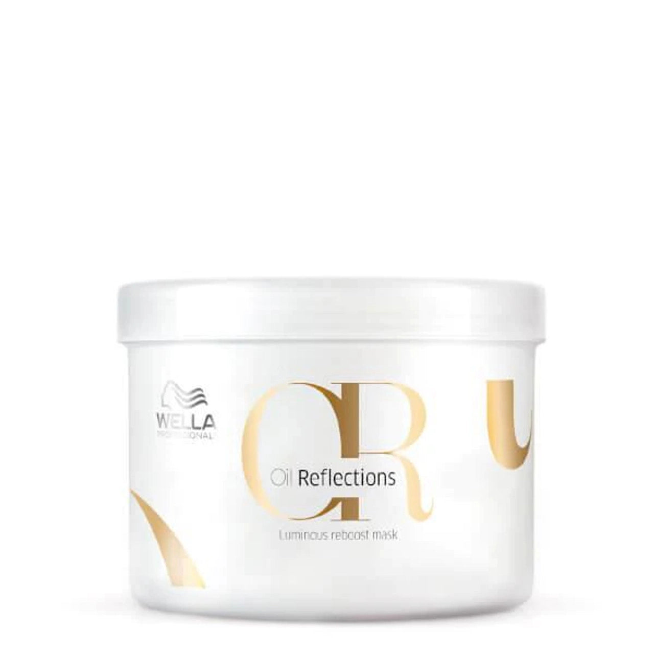 Wella Oil Reflections hair mask jar, white, 500 ml