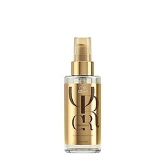 Wella Professionals smoothing oil bottle with gold pump and clear glass, 30 ml