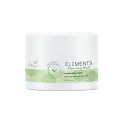 Wella Professionals Elements Renewing Mask jar, white container with green label