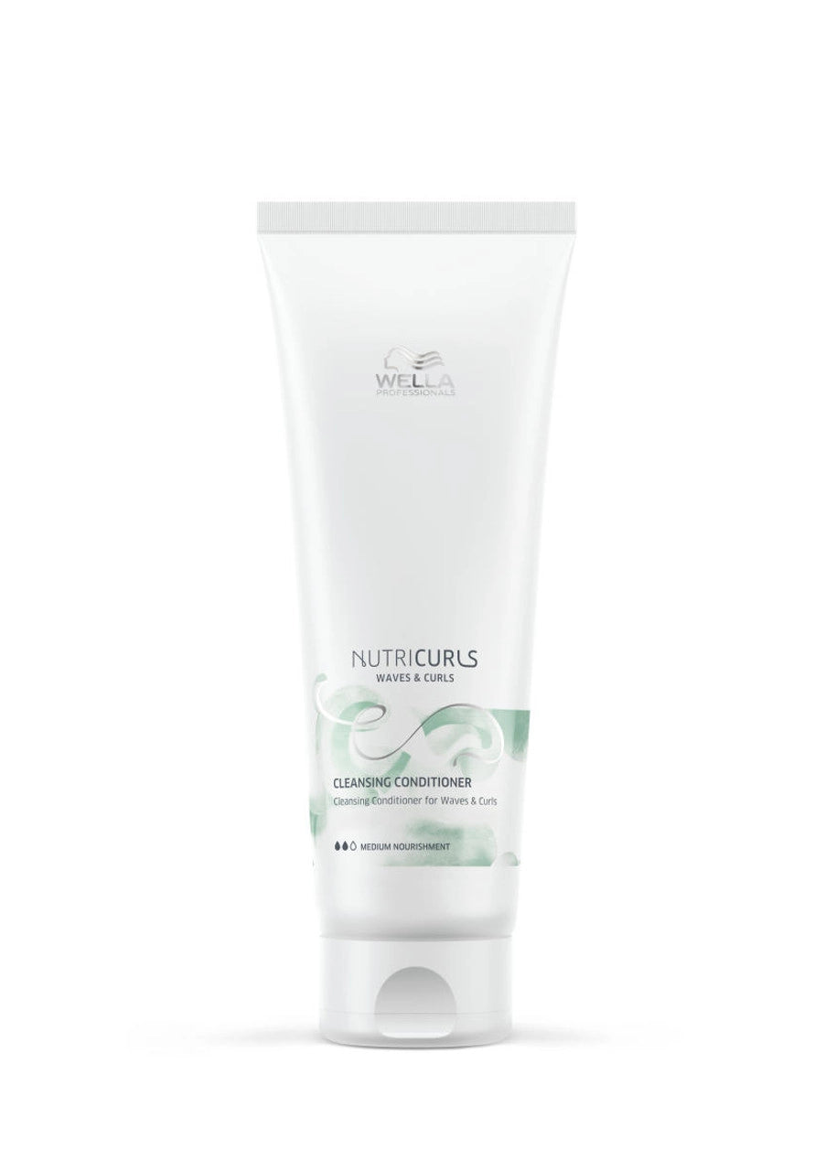 Wella Nutricurls cleansing conditioner tube, white