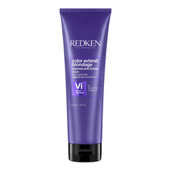 Purple hair mask tube with Redken label and pump cap, 250 ml