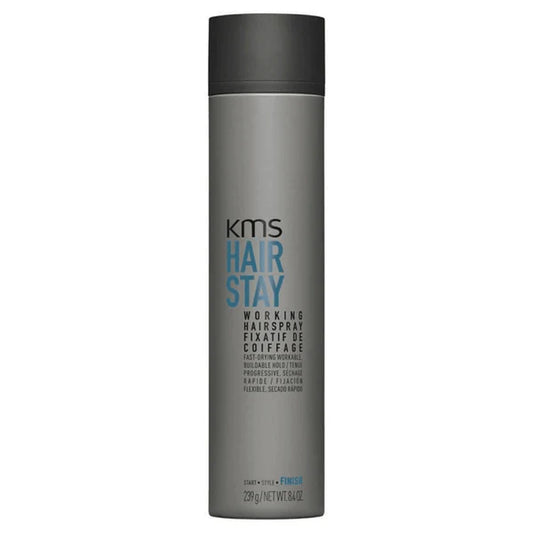 KMS Hair Stay Working Hairspray 300ml - Kess Hair and Beauty