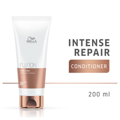 Wella Fusion Intense Repair conditioner 200 ml tube, white with copper-toned label
