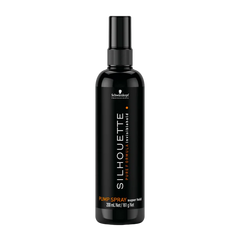 Schwarzkopf Silhouette Super Hold pump spray bottle, 200 ml, black bottle