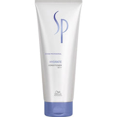 Wella SP Hydrate Conditioner squeeze tube, white with blue base