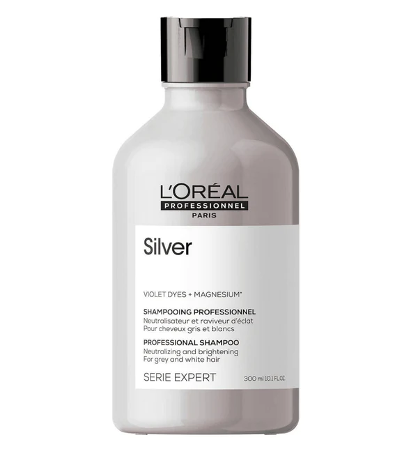 L'Oreal Professional Serie Expert Silver Shampoo 300ml - Kess Hair and Beauty