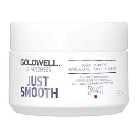 Goldwell Dualsenses Just Smooth 60 Sec Treatment 200ml - Kess Hair and Beauty