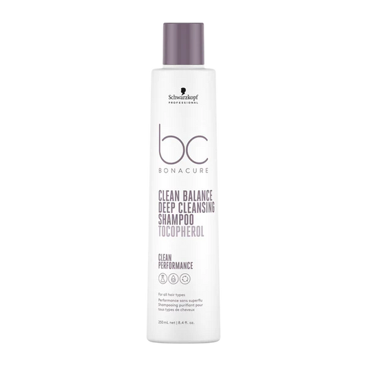 BC BONACURE CLEAN PERFORMANCE CLEAN BALANCE DEEP CLEANSING SHAMPOO - Kess Hair and Beauty