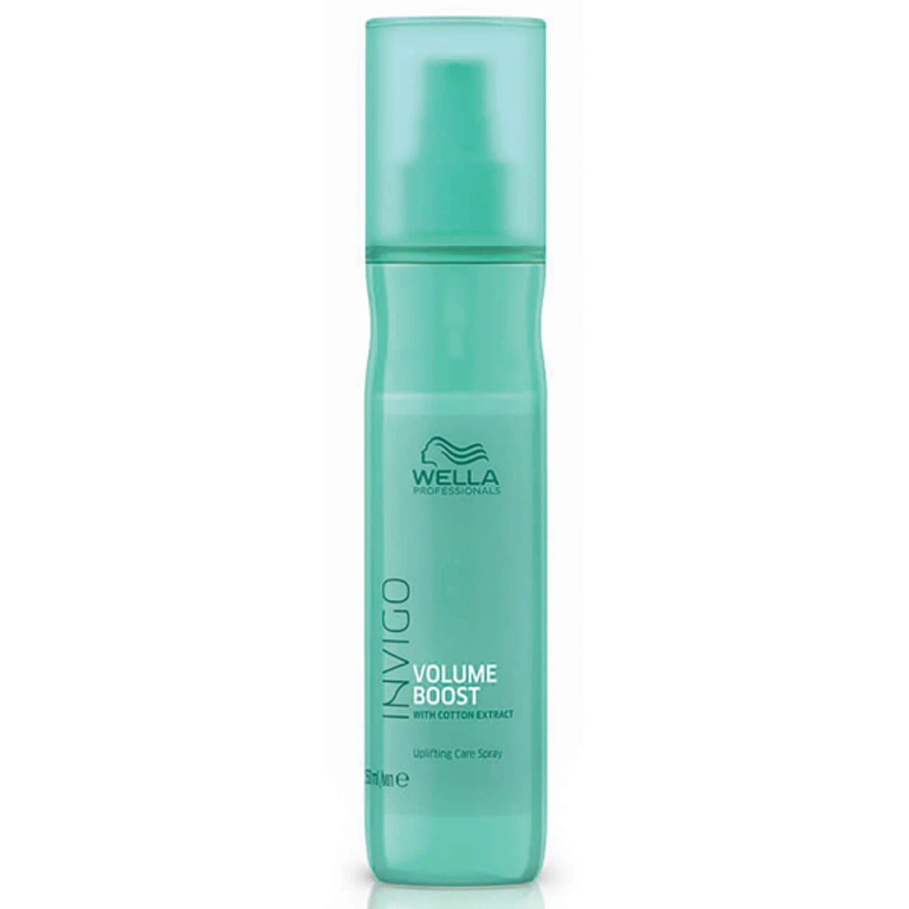 Wella Invigo Volume Boost hair care spray bottle, teal, 150 ml