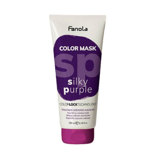 Fanola Colour Mask SILKY PURPLE 200ml - Kess Hair and Beauty
