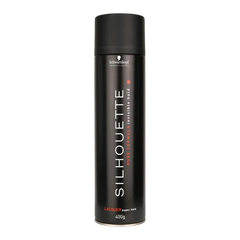 Schwarzkopf Silhouette Super Hold hair lacquer spray can, 400g, black