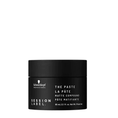 Schwarzkopf Session Label The Paste matte compound jar, black lid, 65 ml