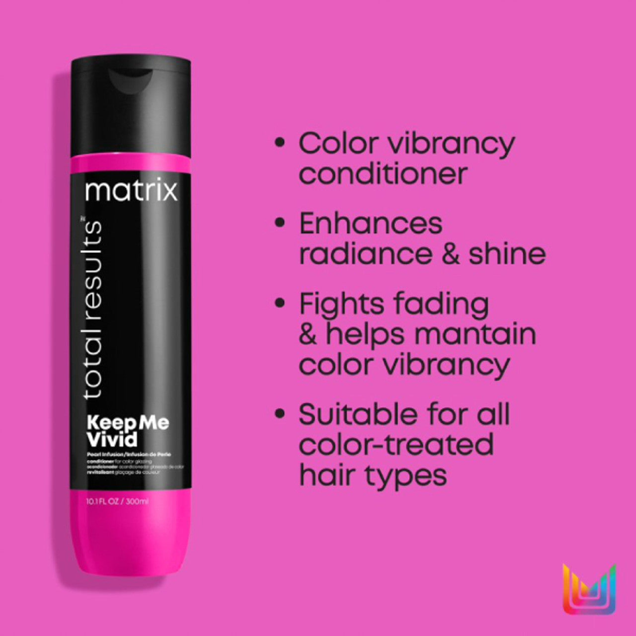 Matrix Total Results Keep Me Vivid Conditioner 300ml - Kess Hair and Beauty