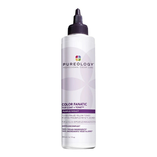 Pureology Colour Fanatic Top Coat + Tone 200ml - Purple - Kess Hair and Beauty