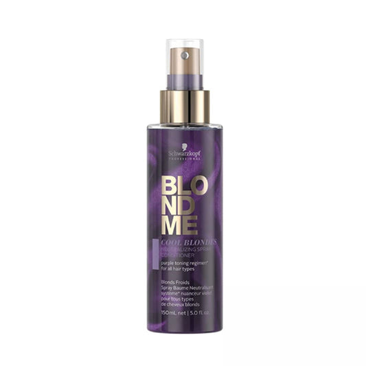 Schwarzkopf BlondMe Cool Blondes Neutralizing Spray Conditioner 150ml - Kess Hair and Beauty