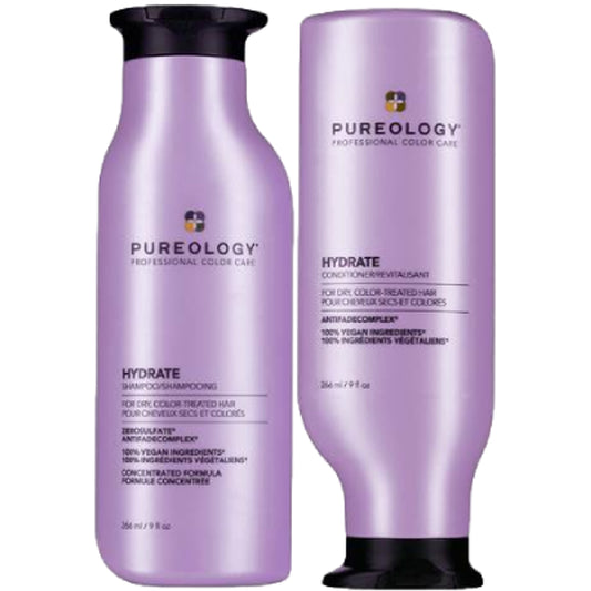Pureology HYDRATE Shampoo & Conditioner Bundle - Kess Hair and Beauty