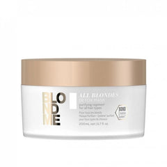 Schwarzkopf BlondMe All Blondes Detox Mask 200ml hair mask jar with gold lid