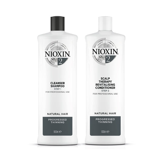 Nioxin System 2 1L Duo - Kess Hair and Beauty