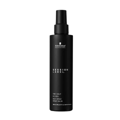 Schwarzkopf Session Label The Salt salt spray bottle, black pump canister