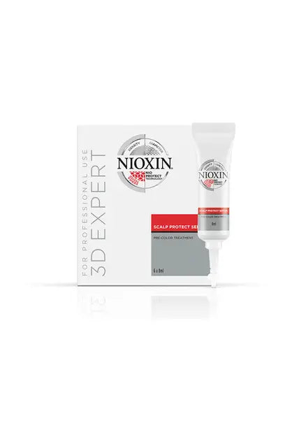 Nioxin 3D Expert Scalp Protect Serum Pre-Color Treatment 6 x 8ml - Kess Hair and Beauty