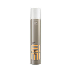 Wella Professionals EIMI Super Set hairspray aerosol can, silver body, vertical label.