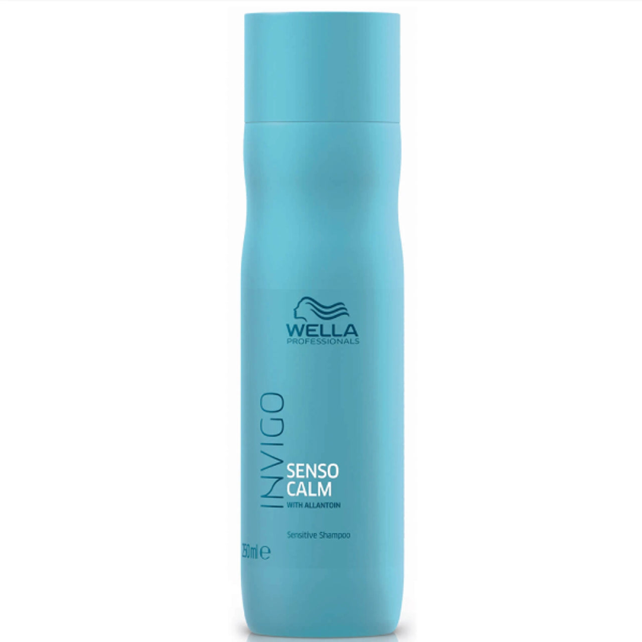 Wella Invigo Senso Calm shampoo bottle, turquoise, 250 ml