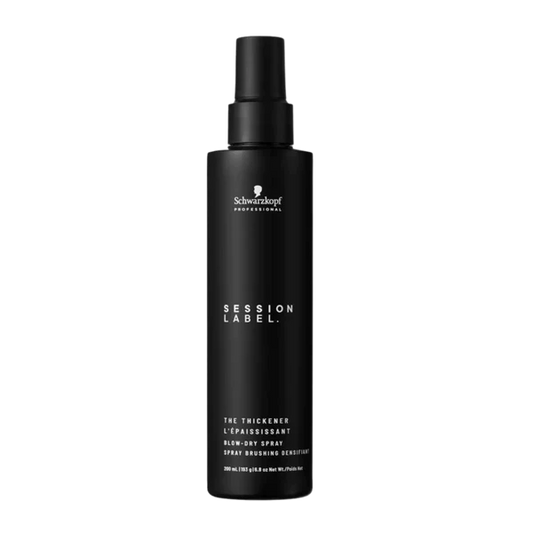 Schwarzkopf Session Label The Thickener - Blow Dry Spray 200ml - Kess Hair and Beauty