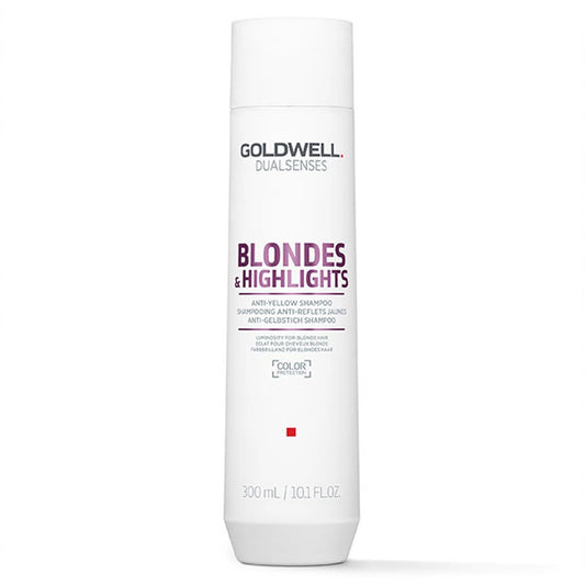 Goldwell Dualsenses Blonde & Highlights Anti Yellow Shampoo 300ml - Kess Hair and Beauty