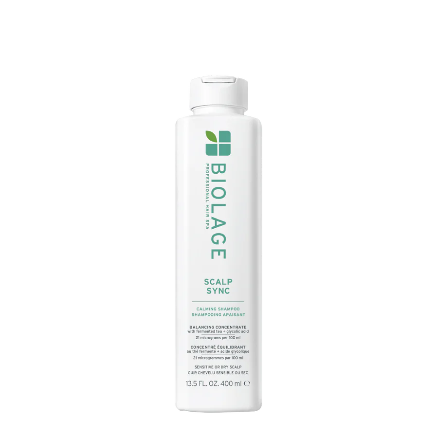 Matrix Biolage Scalp Sync Calming Shampoo 400ml for dry itchy or sensitive scalps