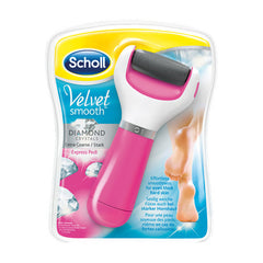 Scholl Velvet Velvet Smooth Electronic Foot File - Professional Foot Care System