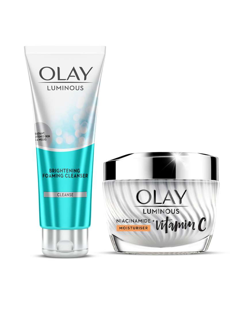 Olay Vitamin C Kit Glow Cream 50g with Cleanser 100g