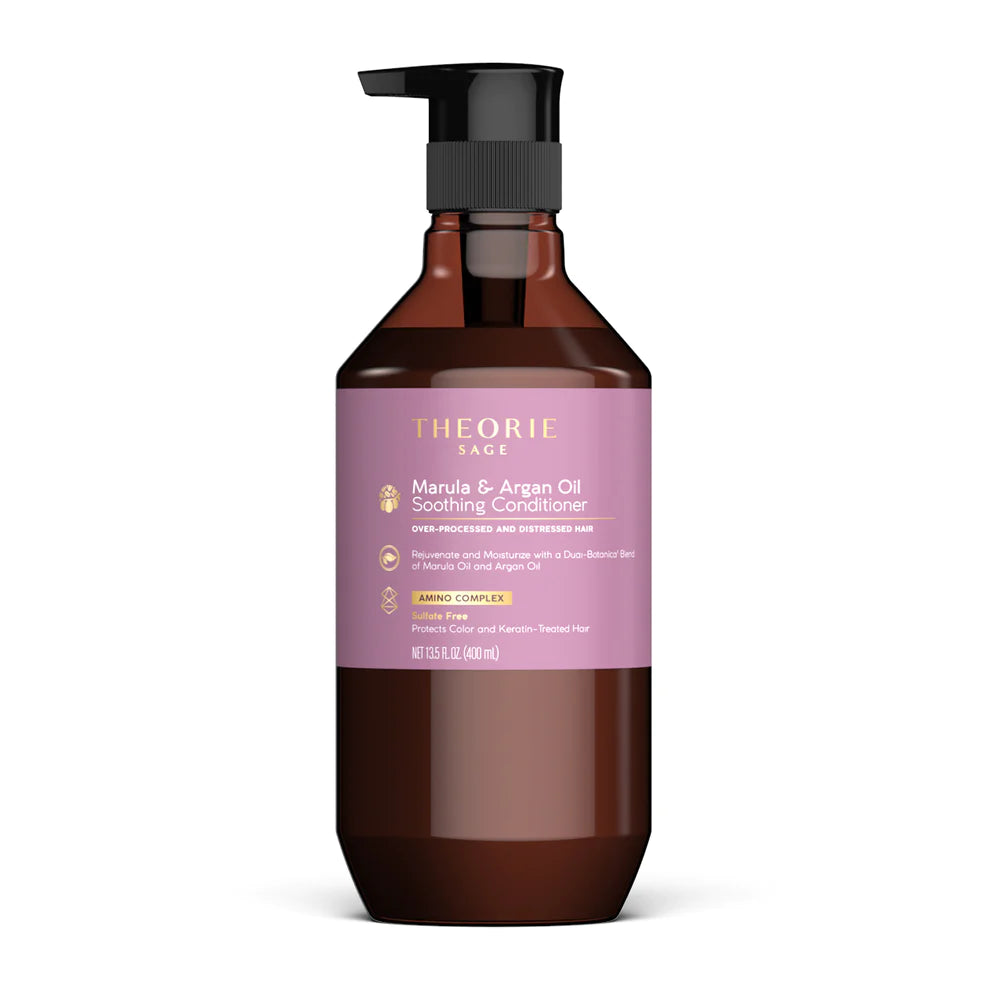Theorie Marula & Argan Oil Smoothing Conditioner 400ml - Kess Hair and Beauty