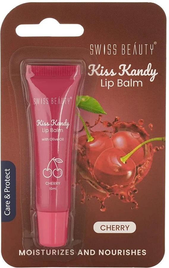 Swiss Beauty Kiss Kandy Lip Balm Shade 03 Cherry