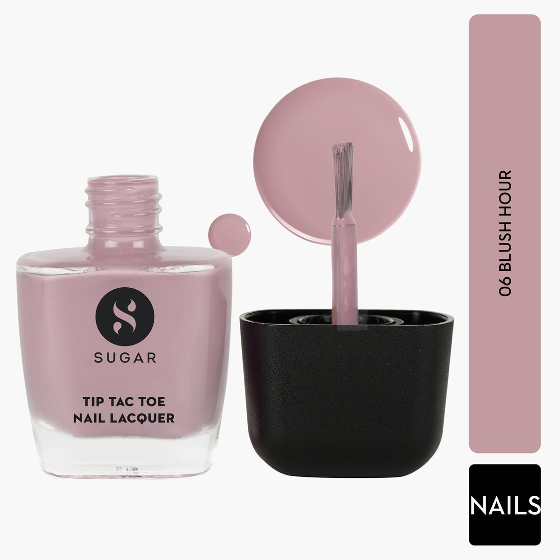 Sugar - Tip Tac Toe Nail Lacquer Classic - 06 Blush Hour 9ml