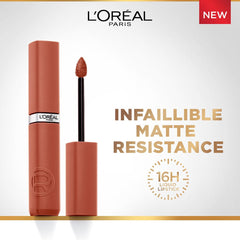 L'Oreal Paris - Infallible Matte Resistance Liquid Lipstick 5ml - Snooze Your Alarm 115
