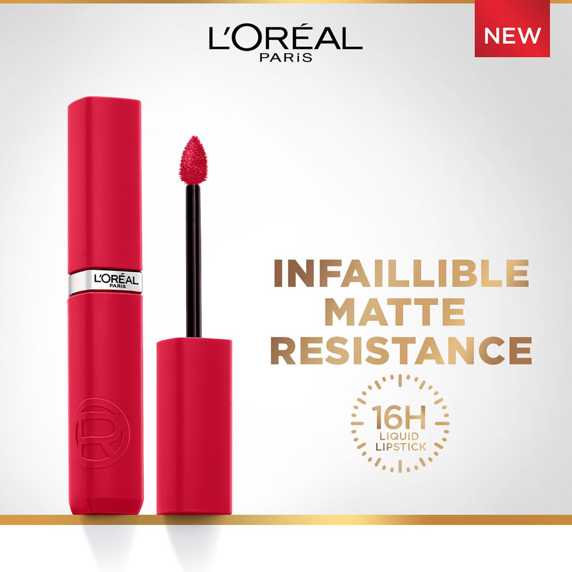 L'Oreal Paris - Infallible Matte Resistance Liquid Lipstick 5ml - French Kiss 245