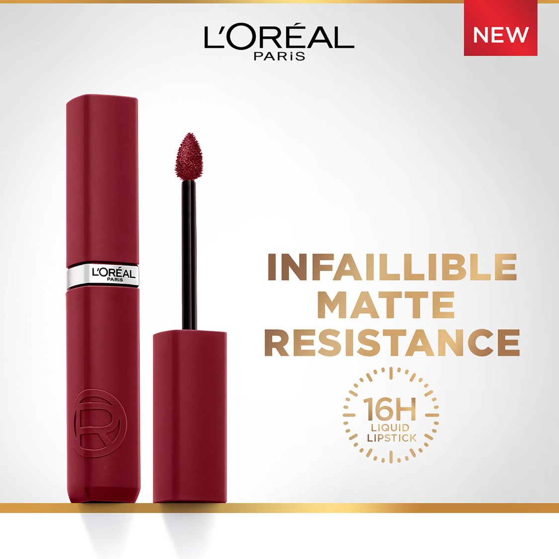 L'Oreal Paris - Infallible Matte Resistance Transferproof Liquid Lipstick 5 ml - Wine Not 500