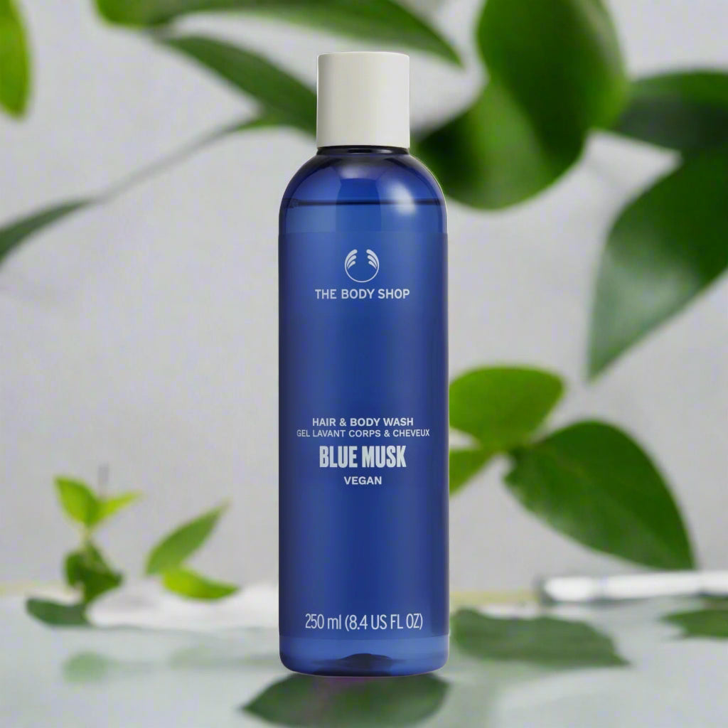 The Body Shop - Blue Musk Hair & Body Wash 250ml