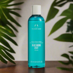 The Body Shop - Blue Musk Zest Hair & Body Wash 250ml