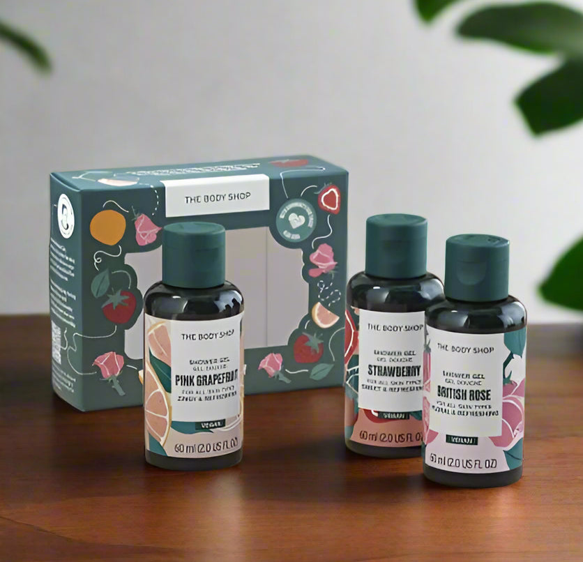 The Body Shop - Fresh & Foamy Shower Gel Trio